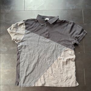 Calvin Klein Men's S Gray and Black Polo Shirt!